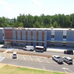 Southwest Charlotte STEM Academy Charter School exterior entrance