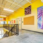 Apprentice Academy High School Charter School Hallway and Stairwell