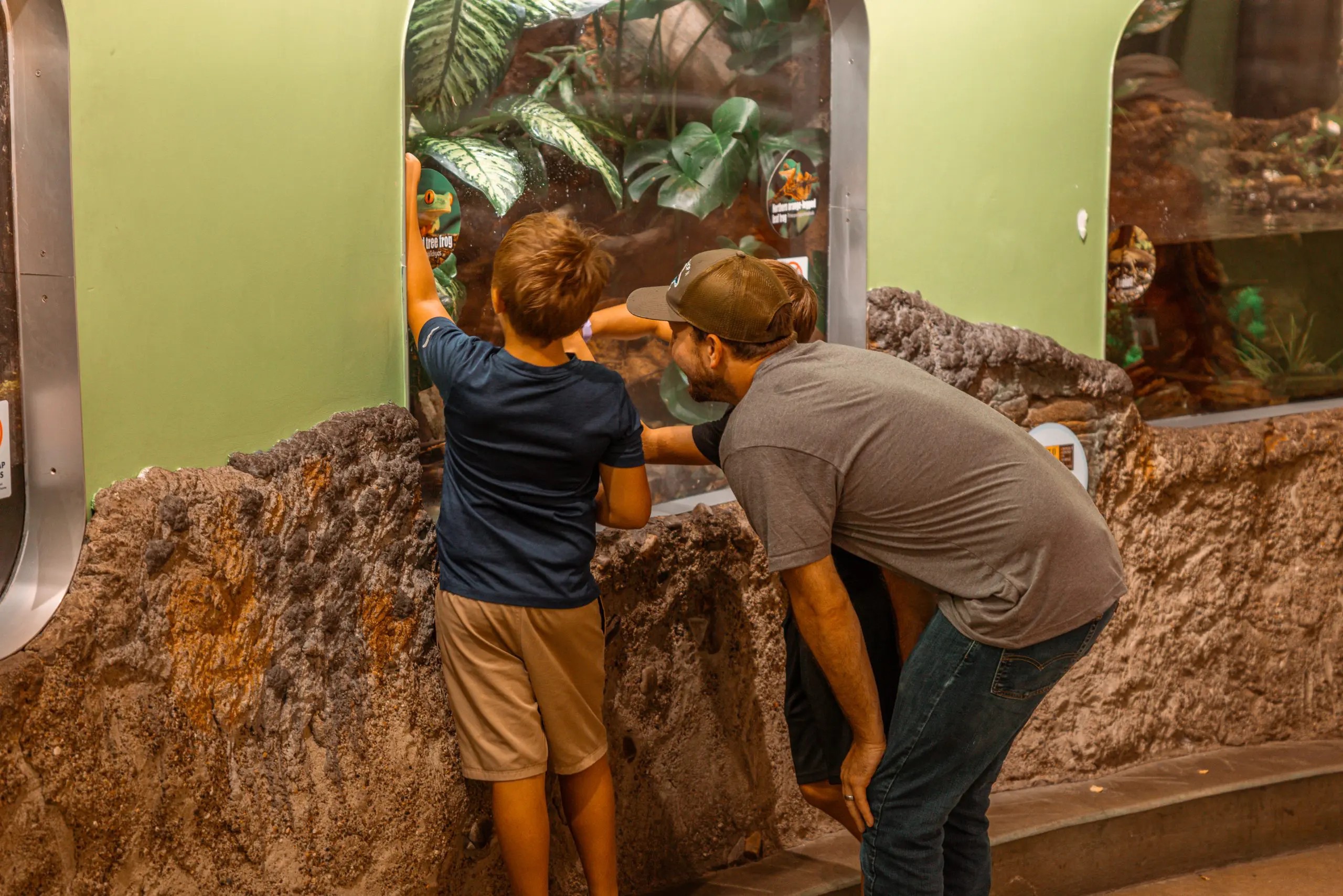 Visitors at Detroit Zoo