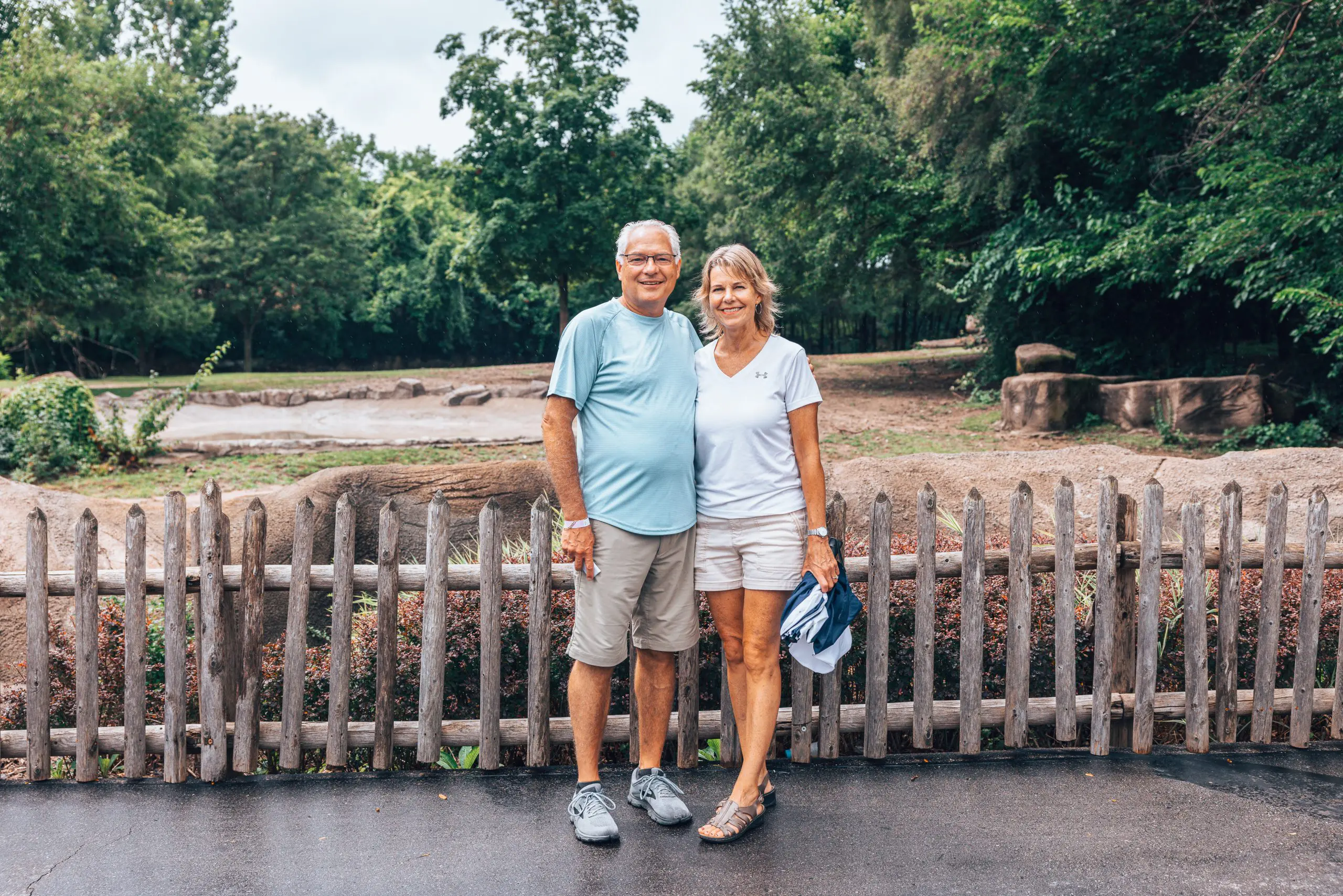 Visitors at Detroit Zoo