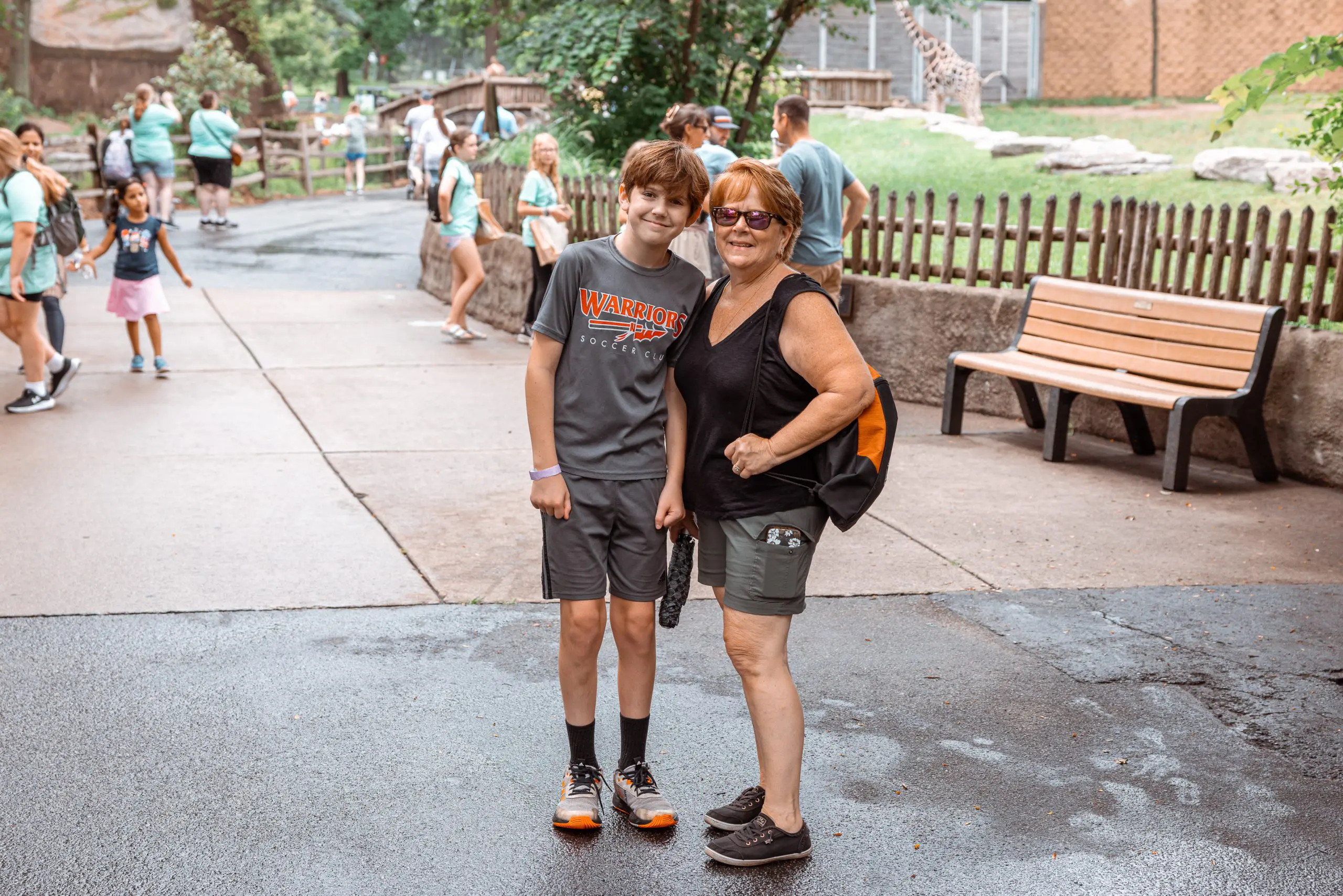 Visitors at Detroit Zoo