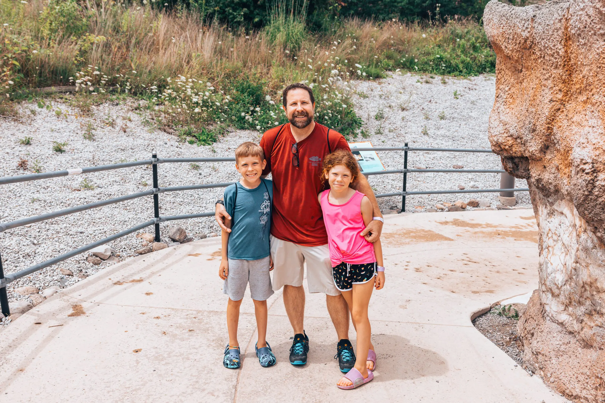 Visitors at Detroit Zoo