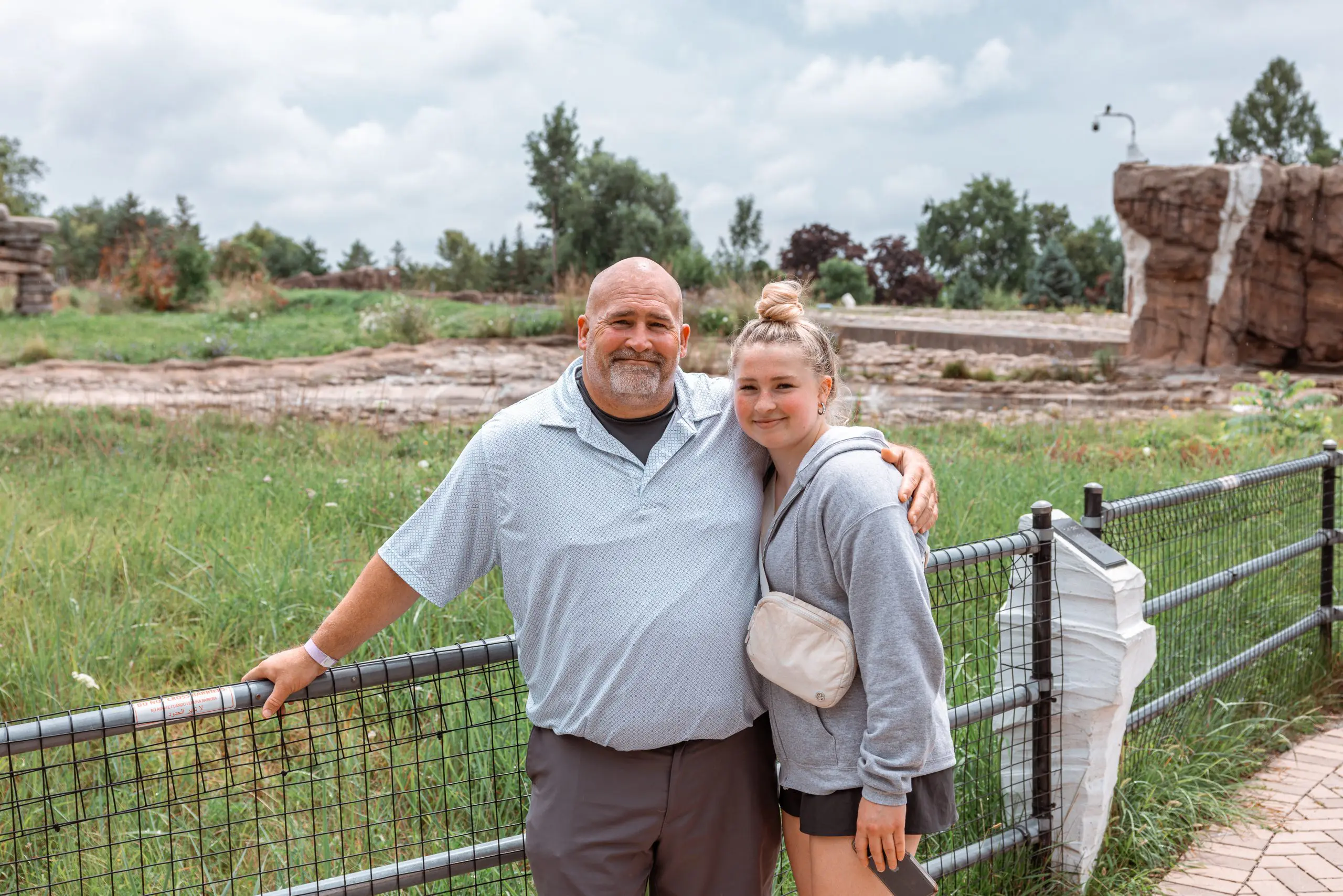 Visitors at Detroit Zoo