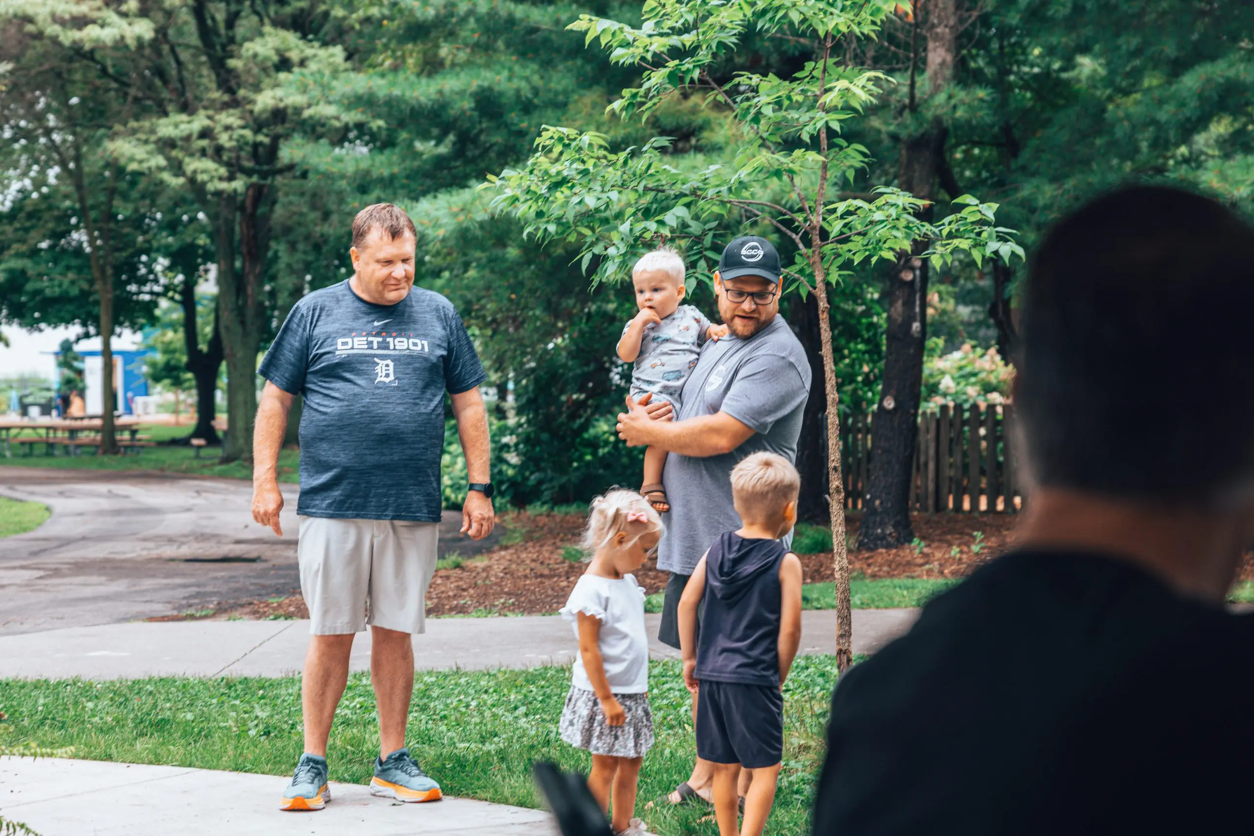 Visitors at Detroit Zoo