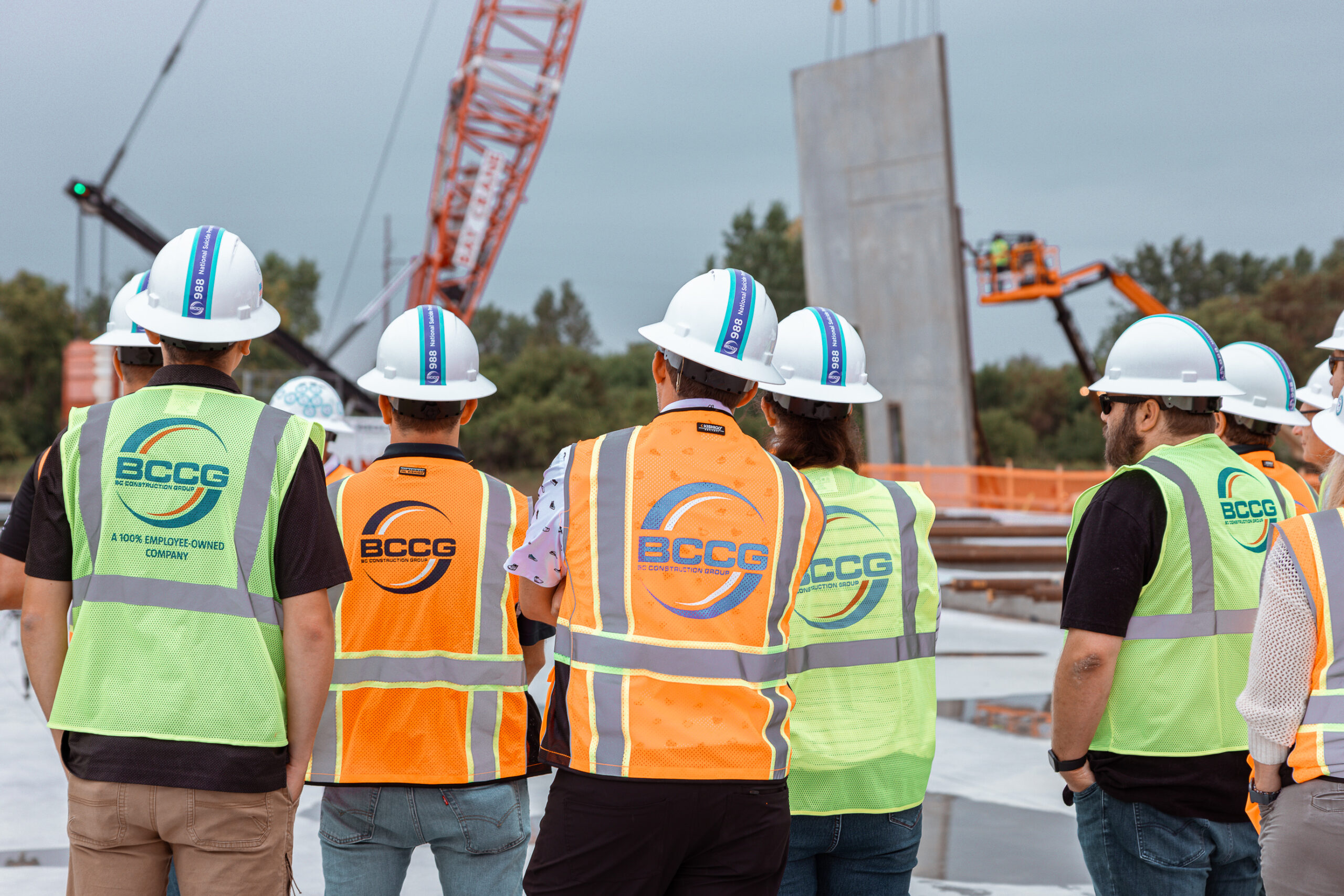 BCCG Employees Construction Suicide Prevention Week