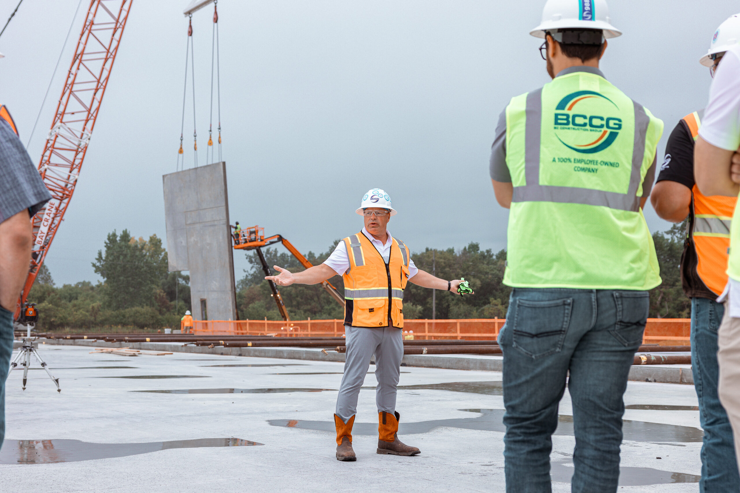 Showing Construction Site for Construction Suicide Prevention Week