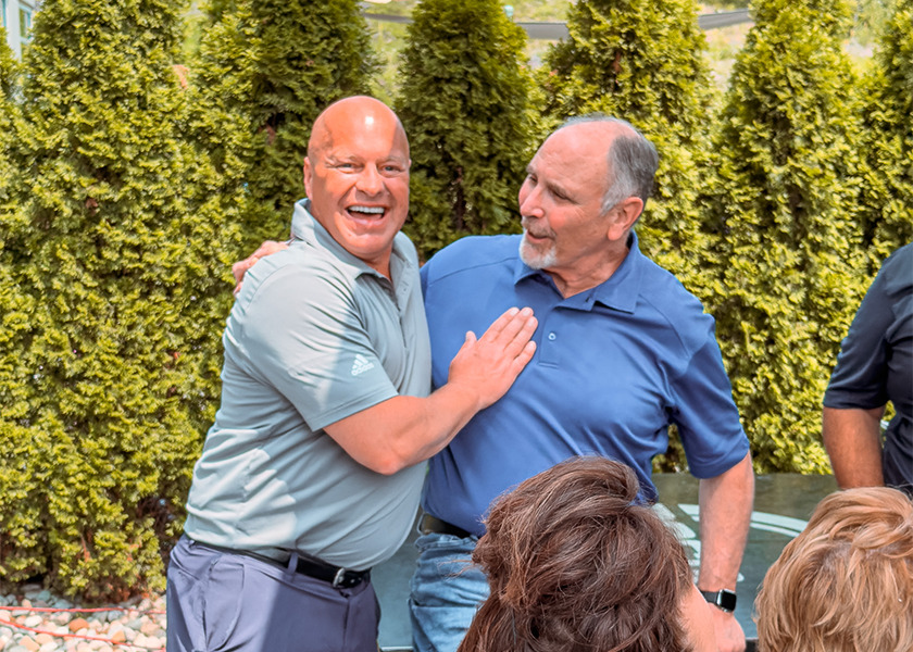 Woody retirement party