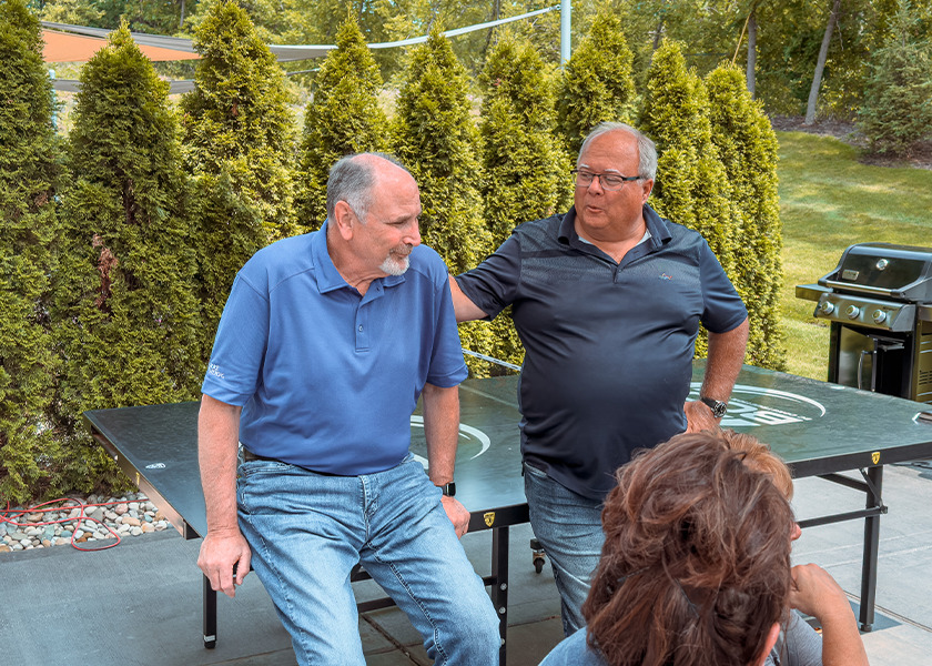 Woody retirement party