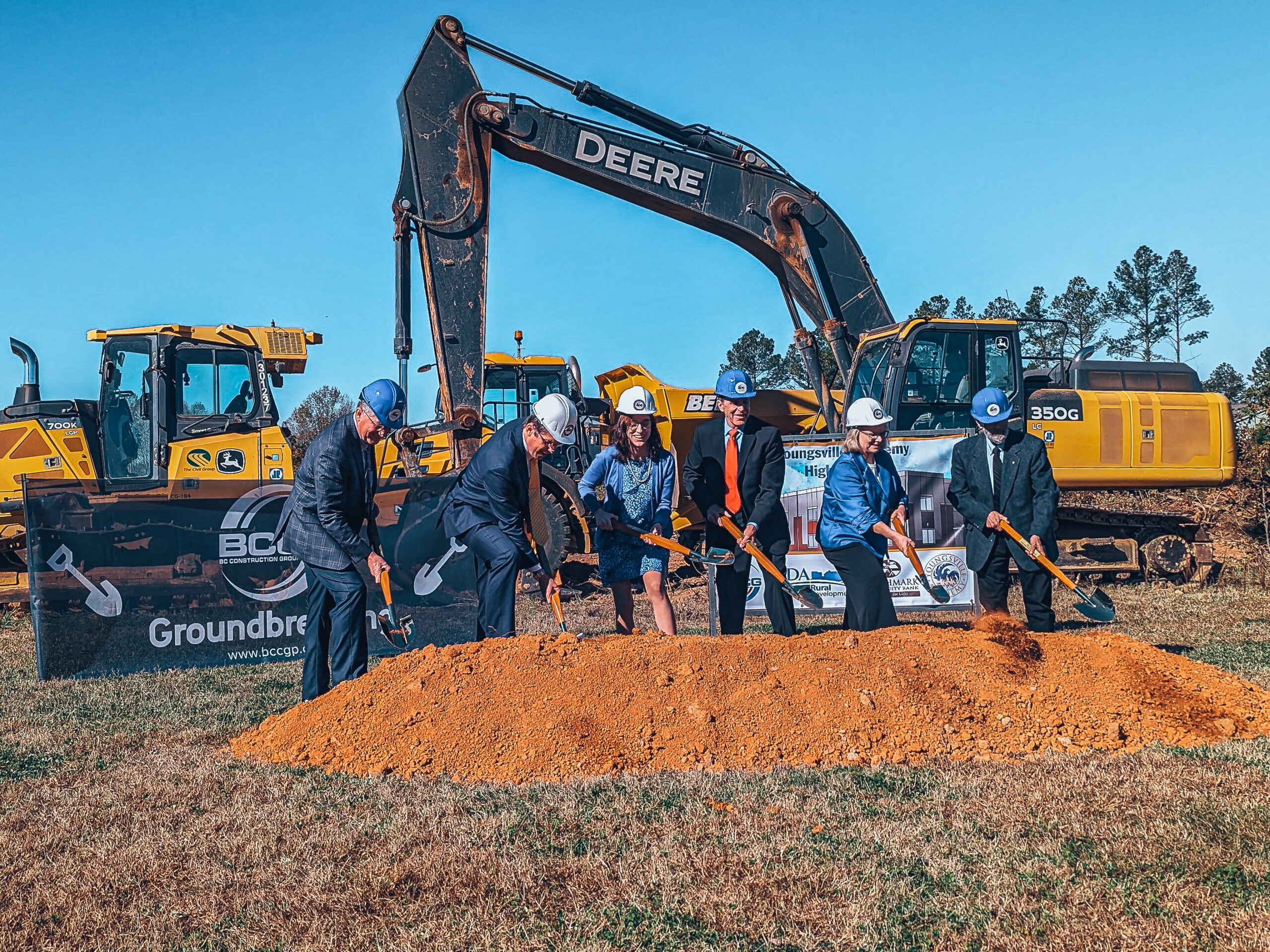 Youngsville Charter High School Groundbreaking