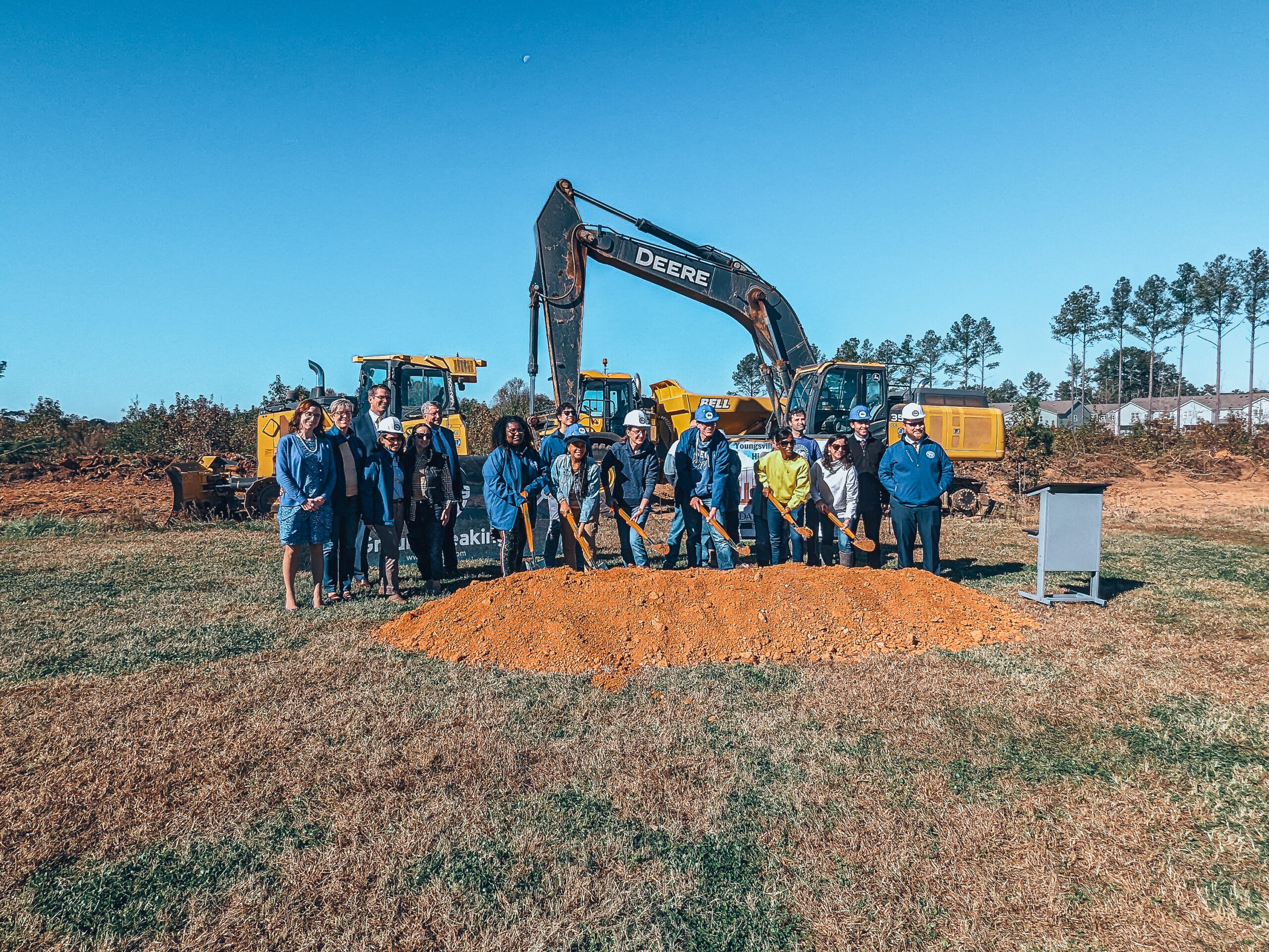 Youngsville Charter High School Groundbreaking