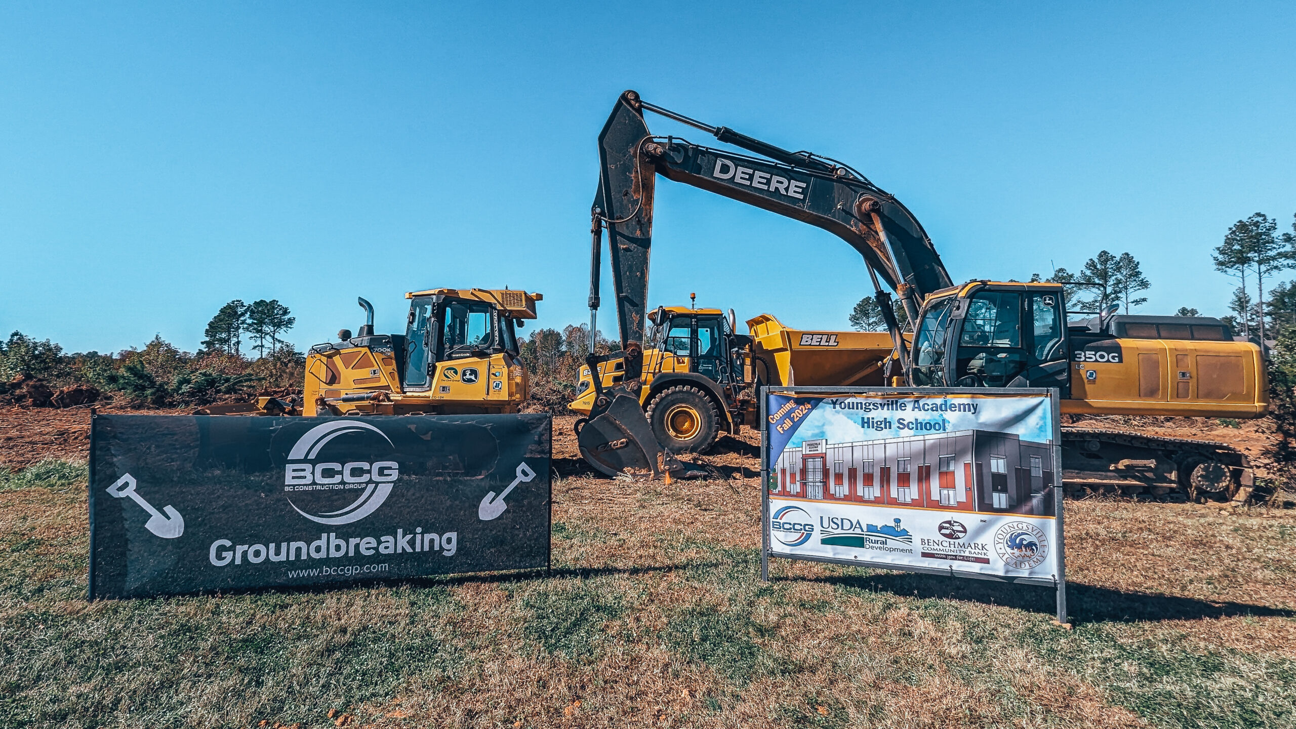 Youngsville Charter High School Groundbreaking